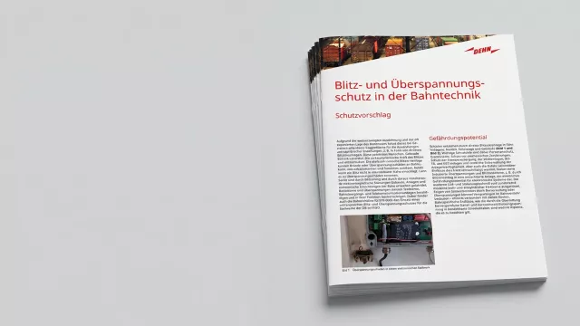 Schutzvorschlag Bahntechnik