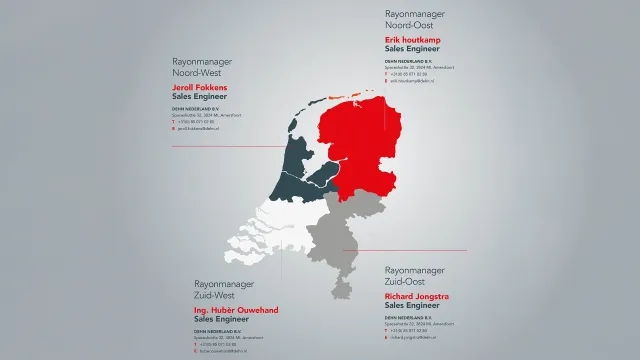 Netherlands contact map