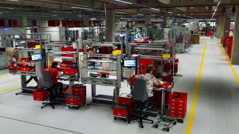 Arbeitsplätze im Neubau in Mühlhausen