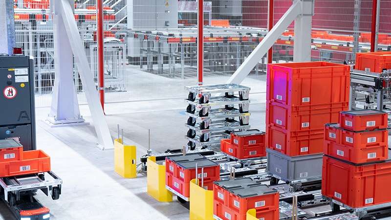 Roboterzelle im Neubau in Mühlhausen