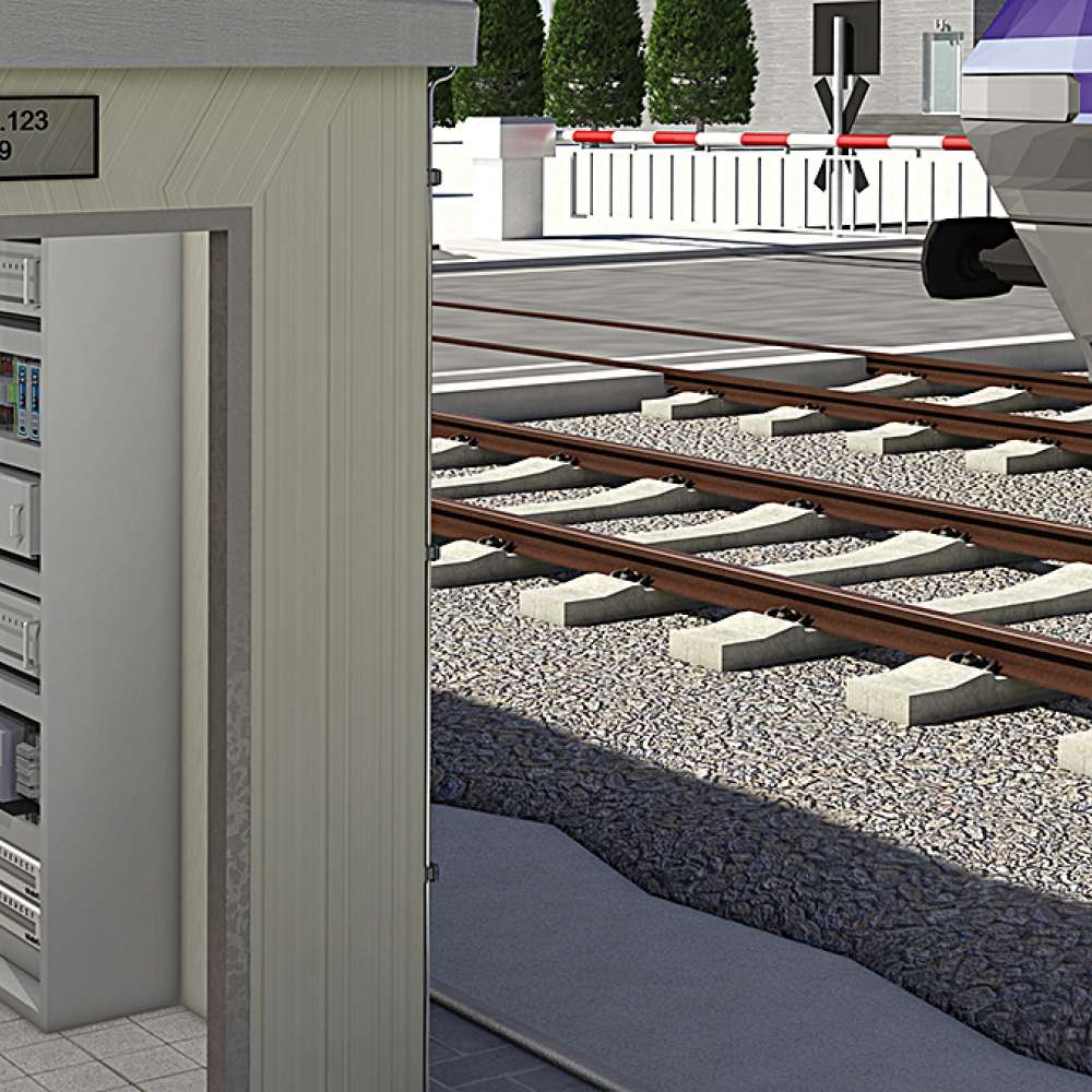 DEHN schützt Bahnübergangssicherungsanlagen