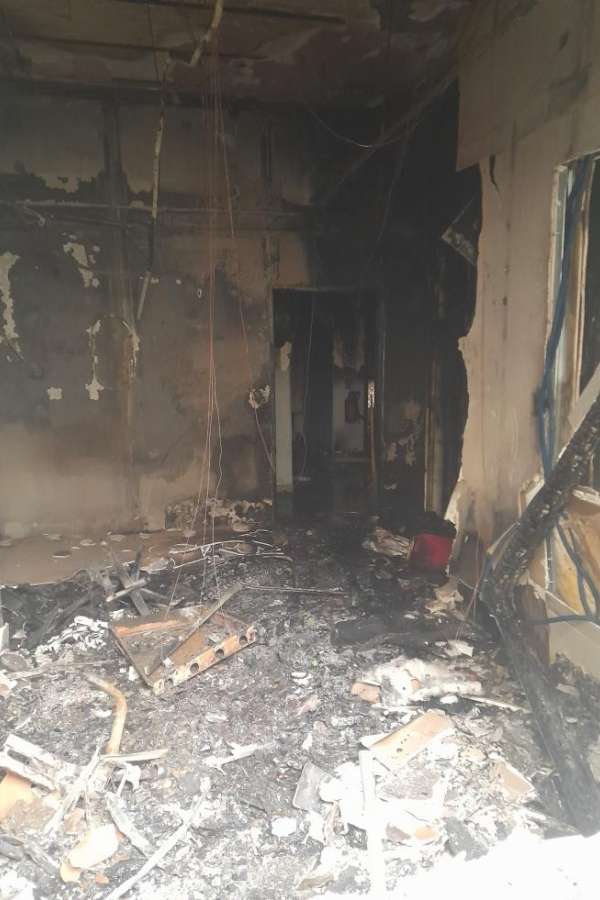 Image Paris Normandie De gros dégâts matériels dans un incendie des bureaux du Département, en centre-ville de Dieppe, dommages de la foudre en France